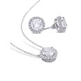 thumbnail image 4 of Everly Women's Sapphire Sterling Silver Jewelry Set, 4 of 7
