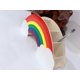 thumbnail image 5 of Wooden Pen and Pencil Holder - Rainbow Wooden Pen Holder Phone Holder Desk Organizer for Office Supplies Makeup Brush Classroom Organization for Women, 5 of 5