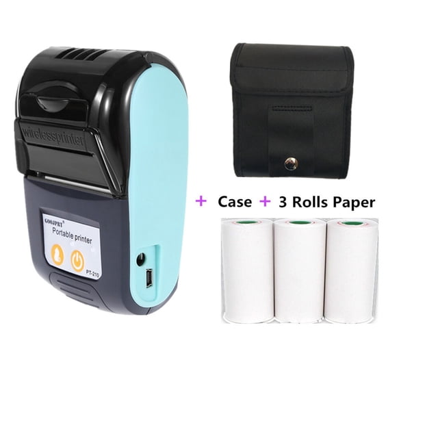 Mini Portable Bluetooth Thermal Printer Commercial Ticket Receipt USB Wireless Printer Mini 58mm ,Excellent Scanning Performance