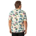 thumbnail image 3 of Disney Lilo And Stitch Men's Stitch Tropical Hawaiian Button Up Shirt, 3 of 6