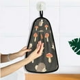 thumbnail image 5 of Hedgehog Mushroom Hanging Kitchen Towel Machine Washable Hand Towel Bathroom Absorbent Towel Quick Dry Dishcloth, 5 of 6