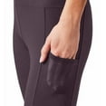thumbnail image 2 of Mondetta Ladies' Side Pocket Tight (purple, small), 2 of 5