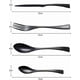thumbnail image 4 of Stainless Steel Cutlery Set Knife Fork Spoon Tablewareblack 4pcs, 4 of 5