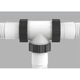 thumbnail image 4 of 2 Válvulas de Émbolo para Conector de Manguera de Piscina de 1,5 Pulgadas para Manguera de Piscina Elevada, Divisor en T para Adaptador de Manguera de Piscina, Piezas de Bomba, 4 of 8