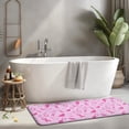 thumbnail image 2 of Pink Breast Cancer Awareness Pattern Kitchen Rug Mat,Kitchen Runner Rugs Non Skid Washable,Decorative Kitchen Floor Mats for Kitchen,Sink,Laundry,17"x47.2", 2 of 7