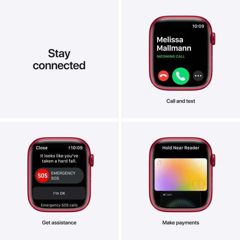 その他 Apple Watch - Apple Watch Series7 45mm (PRODUCT)RED Apple Watch Series 7 GPS, 45mm (PRODUCT)RED Aluminum Case