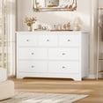 thumbnail image 7 of Homfa 7 Drawer White Dresser for Bedroom, Modern Chest of Drawer Wood Storage Cabinet for Entryway Living Room, 7 of 7