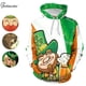 thumbnail image 2 of Sudaderas con capucha del Día de San Patricio para hombre, jersey con capucha, chándal con gráfico de plantas, ropa de calle Harajuku, ropa masculina, 2 of 4