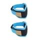 thumbnail image 3 of 2 correas de tobillo para máquina de cable, con anilla en D de hierro, para gimnasio, para entrenamiento físico, color azul, 3 of 14