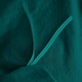 thumbnail image 5 of D.N.G. BEDDINGS Luxurious 5 Piece Double Ruffle Duvet Cover With Zipper Closure, 100% Egyptian Cotton, 800 Thread Cotton King/Cal King Size Teal Solid, 5 of 6