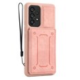 thumbnail image 7 of ELEHOLD Magnetic Wallet Case for Samsung Galaxy A54 5G,PU Leather Card Slots Stand Function Shockproof  Multi-Functional Purse Case with Wrist Strap for Samsung A54 5G,Pink, 7 of 7