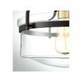 thumbnail image 6 of Trade Winds Gardner Semi-Flush Mount Ceiling Light in Oil Rubbed Bronze, 6 of 6