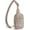 1-cloud Grey, variant on Small Sling Bag for Women Leather Crossbody Fanny Packs Chest Bag for Women