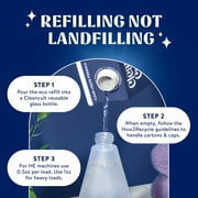 Cleancult Liquid Laundry Detergent Refill, Juniper Sandalwood Scent, 96 Loads, HE Compatible, 32 oz, 3 Pack, Eco Friendly & Cruelty Free