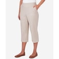 thumbnail image 6 of Alfred Dunner Womens  Chambray Pull-On Capri, 6 of 6