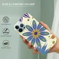 thumbnail image 2 of COMIO iPhone 15 Women Boho Flower Vintage Floral Graphic Botanical Garden Case, 2 of 4