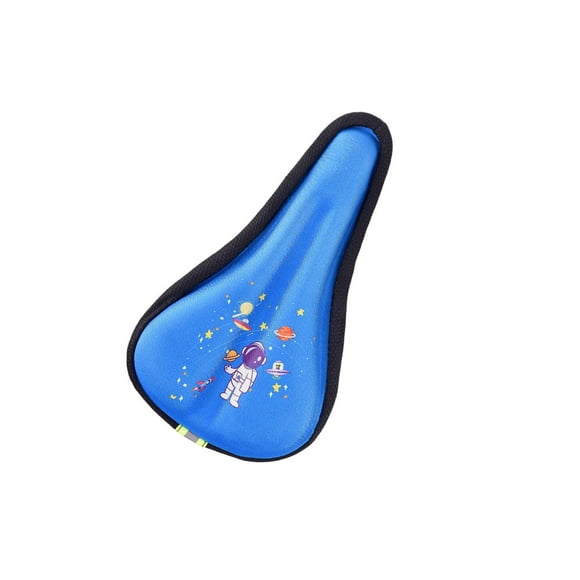 ziyahi Kids Bicycle Seat Cushion Small Soft Comfortable Childrens Bike Seat Cushion Blue M