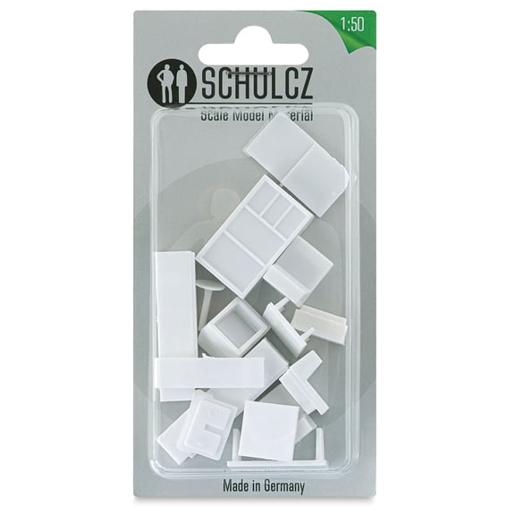 Schulcz Scale Model Furniture Set - Living Room, 1:50, 1/4"