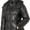 Black, variant on Kenneth Cole New York Women's Horizontal Zip Puffer, Pink, XS