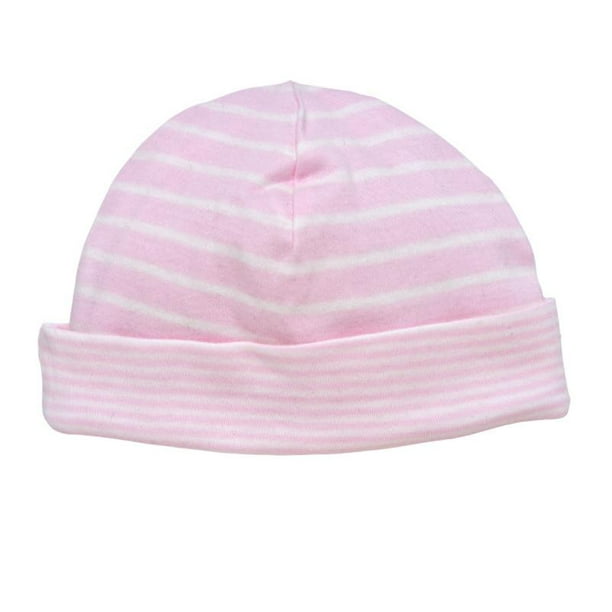 Under The Nile Baby Organic Cotton Reversible Pale Blue Stripe Beanie ...