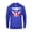 Royal, variant on Marvel Falcon Captain America Uniform - Pullover Hoodie for Adults - Customized-Royal