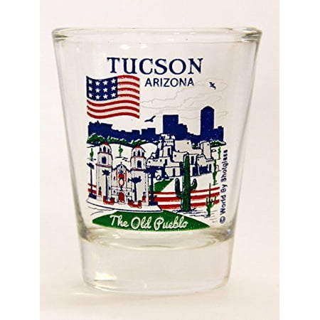 Tucson Arizona Great American Cities Collection Shot Glass