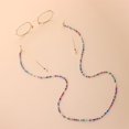 thumbnail image 6 of Women Kids Beads Colorful Neck Lanyard for Women Glasses Holder Strap Mask Chains Beaded Mask Lanyard Glasses Chains 01, 6 of 8