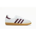thumbnail image 1 of US: 8 Adi - das Originals Men's Iconic SAMBA SNEAKERS WHITE / BURGUNDY LAST1, 1 of 6