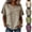 #01 Khaki, variant on Womens Linen Tops Lightweight Round Neck Boho Fringe Detail Short Sleeve Relaxed Fit Casual Blouses Summer Shirts ,M,#01 White