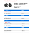 thumbnail image 2 of Strut Mount - Compatible with 1997 - 2001, 2007 - 2014 Honda CR-V 1998 1999 2000 2008 2009 2010 2011 2012 2013, 2 of 2