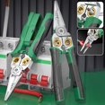 thumbnail image 2 of Wire Stripping Pliers Wire Stripping Tool with Non-Slip Comfort Grip Handle for Thin Cable Wire Stripping Cutting, 2 of 5