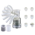 thumbnail image 1 of Liquidation! Robinet Extensible Universel avec Filtre, Tuyau d'Arrosage pour Robinet, Purificateur d'Eau pour Robinet d'Évier, Filtre d'Eau pour Robinet de Cuisine, Pulvérisateur, Taille Unique Blanc, 1 of 9