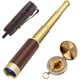 thumbnail image 1 of Telescopio pirata retro con zoom de 25 x 30 Spyglass, telescopio portátil plegable, monocular vintage para niños y equipo de supervivencia, brújula militar de bolsillo para acampar, navegar, 1 of 9