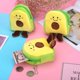 thumbnail image 2 of Plush Purse Pouch, Mini Coin Handy Purse Zipper Wallet, Cartoon Avocado Coin Purse, Mini Plush Pouch Cute Zipper Case(Yellow), 2 of 5