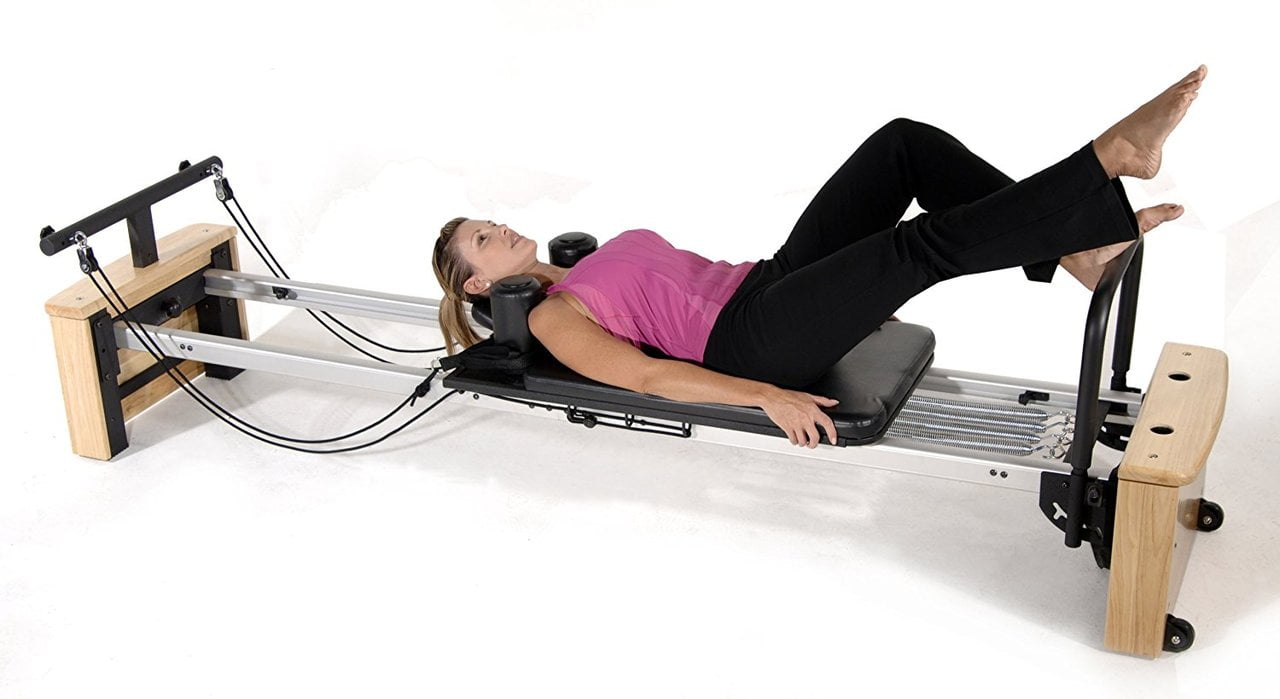 Stamina Aeropilates Pro Xp 557 Home Pilates Reformer With Free Form Cardio Rebounder Walmart Com