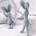 thumbnail image 5 of NEW Rabbit Plush , Animal Stuffed Dress Rabbit Key chain TOY, Kid's Party Plush TOY , Bouquet Plush Dolls, 5 of 5
