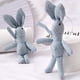 thumbnail image 5 of NUEVO Conejo de peluche, llavero de conejo con vestido de peluche de animal, juguete de peluche para fiesta infantil, muñecos de peluche con ramo, 5 of 5