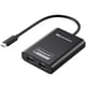 thumbnail image 1 of El cable adaptador USB C a HDMI dual es importante para Mac y Windows, 1 of 6