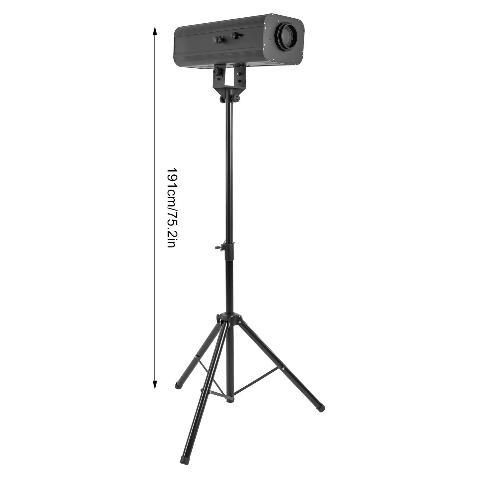 LED Follow Spot Light Manual Control Spotlight Stage Light &Stand 6 Color