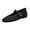 Black, variant on Women's Summer Ballet Flats Breathable Flat Loafers Bow Knot Buckle Round Closed Toe Mesh Comfortable Shoes