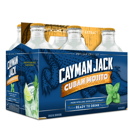 Cayman Jack Mojito, 6 pack, 11.2 fl oz Bottles, 5.8% ABV