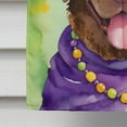 thumbnail image 4 of Chesapeake Bay Retriever King of Mardi Gras House Flag, 4 of 7