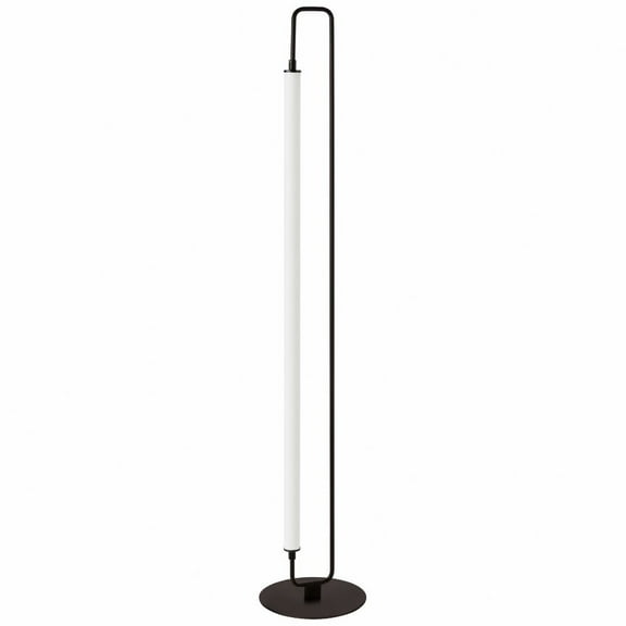 Dainolite Freya 1 Light LED Floor Lamp Matte Black