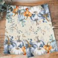 thumbnail image 4 of Thanksgiving Pumpkin 1 Pack Kitchen Towel, Water Absorbent Dish Towel, Fall Eucalyptus Leaves Retro Beige Decorative Hand Towels - Quick Drying Cloth for Cooking Baking, 18x28 Inch, 4 of 8