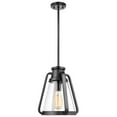 thumbnail image 2 of 60/7552-Nuvo Lighting-Everett - 1 Light Pendant In Maritime Vintage Style-11.88 Inches Tall and 10 Inches Wide-Matte Black Finish, 2 of 7