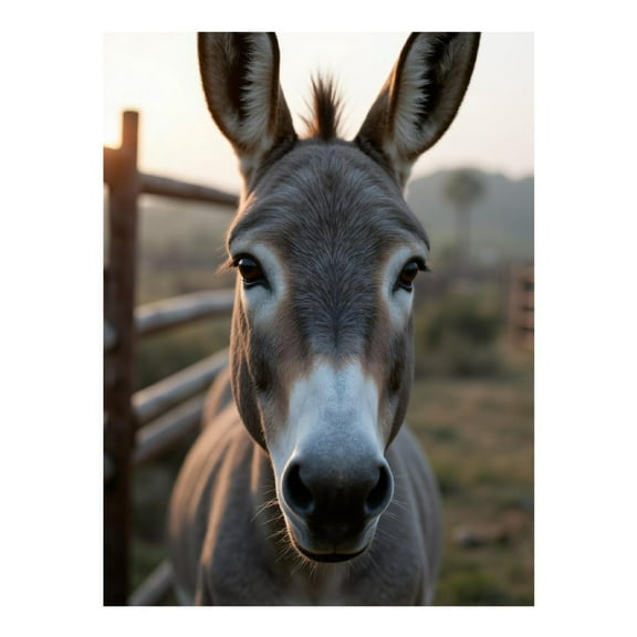Diamond Art Kits for Adults - 5d Donkey Face Close Up Pasture Diamond Painting for Adults, Diamond Art for Adults Beginners, Diamond Painting Kits for Adults for Home Wall Decor