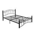 thumbnail image 2 of KING SIZE METAL BED- Iron bed thickened reinforced simple modern bed, 2 of 9