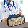 thumbnail image 5 of Jiueut Colorful Flower Stethoscope Storage Bag Stethoscope Case Kit Supplies for Nursing Student Stethoscope Bag with Carrying Handle Storage Bags with Zipper, 5 of 7