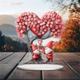 thumbnail image 5 of Xihbxyly Adorno Acrílico En Forma de Corazón, Decoración Romántica para San Valentín, Diseño Exquisito, Material Duradero, Decoración Navideña Versátil, Idea de Regalo Considerada, Práctico para Colg, 5 of 5