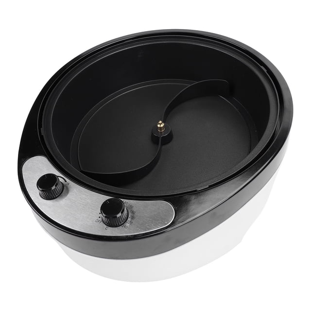 Tostador Eléctrico de Granos de Café, ABS, Material de Vidrio de Acero Gran inoxidable Capacidad 0 A 240 Grados Celsius Ajuste Antiadherente Mácina Tostadora de Café